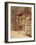 The Treasury, Petra, Jordan, Middle East-Julia Bayne-Framed Photographic Print