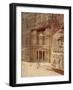 The Treasury, Petra, Jordan, Middle East-Julia Bayne-Framed Photographic Print