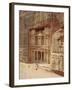 The Treasury, Petra, Jordan, Middle East-Julia Bayne-Framed Photographic Print