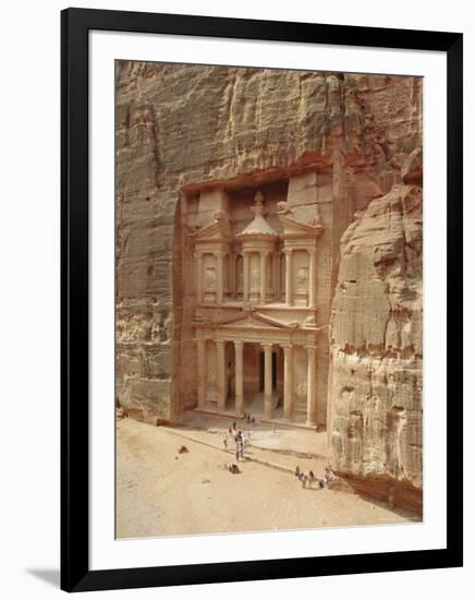 The Treasury, Petra, Jordan, Middle East-Julia Bayne-Framed Photographic Print