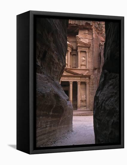 The Treasury, Petra, Jordan-Jon Arnold-Framed Stretched Canvas