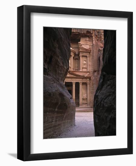 The Treasury, Petra, Jordan-Jon Arnold-Framed Photographic Print