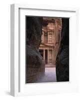 The Treasury, Petra, Jordan-Jon Arnold-Framed Photographic Print