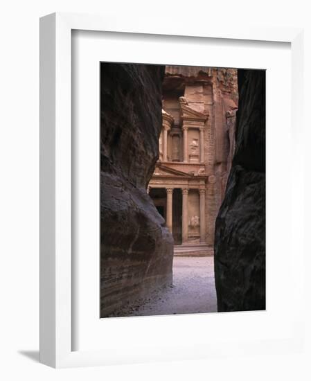 The Treasury, Petra, Jordan-Jon Arnold-Framed Photographic Print