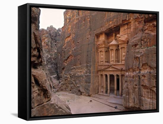 The Treasury, Petra, Jordan-Jon Arnold-Framed Stretched Canvas