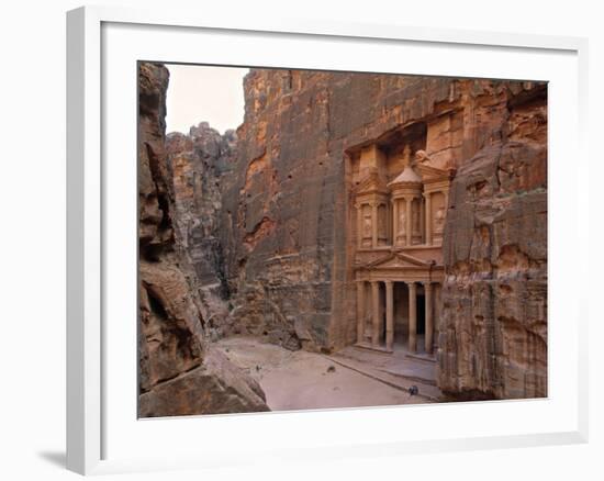 The Treasury, Petra, Jordan-Jon Arnold-Framed Photographic Print