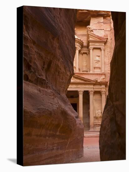 The Treasury, Petra, Jordan-Michele Falzone-Stretched Canvas