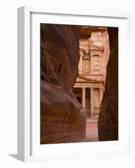 The Treasury, Petra, Jordan-Michele Falzone-Framed Photographic Print