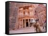 The Treasury, Petra, Jordan-Michele Falzone-Framed Stretched Canvas