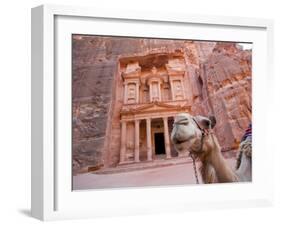 The Treasury, Petra, Jordan-Michele Falzone-Framed Photographic Print