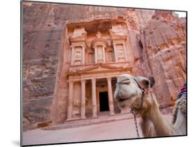 The Treasury, Petra, Jordan-Michele Falzone-Mounted Photographic Print