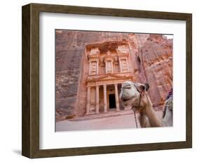 The Treasury, Petra, Jordan-Michele Falzone-Framed Photographic Print