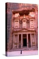 The Treasury, Petra, UNESCO World Heritage Site, Jordan, Middle East-Neil Farrin-Stretched Canvas