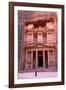 The Treasury, Petra, UNESCO World Heritage Site, Jordan, Middle East-Neil Farrin-Framed Photographic Print