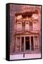 The Treasury, Petra, UNESCO World Heritage Site, Jordan, Middle East-Neil Farrin-Framed Stretched Canvas