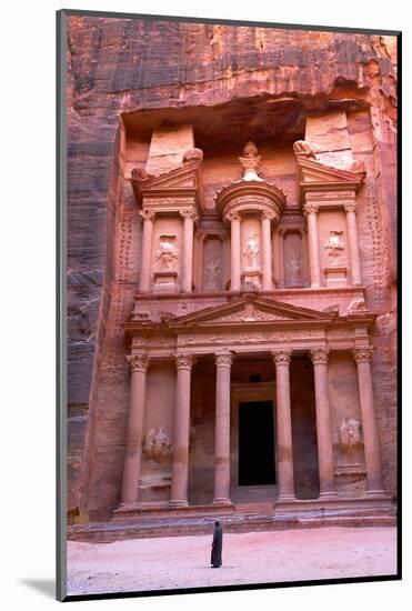 The Treasury, Petra, UNESCO World Heritage Site, Jordan, Middle East-Neil Farrin-Mounted Photographic Print