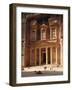 The Treasury, Rock Cut Building Dating from Nabatean Times, Petra, Jordan-G Richardson-Framed Photographic Print