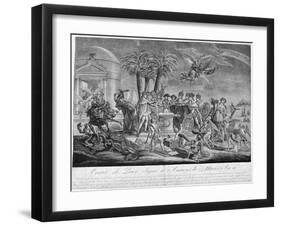 The Treaty of Amiens, March 25, 1802, 19th Century-null-Framed Giclee Print