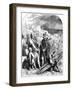 The Treaty of Peace Between the Saxon Leaders and the British King-null-Framed Giclee Print