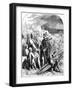 The Treaty of Peace Between the Saxon Leaders and the British King-null-Framed Giclee Print