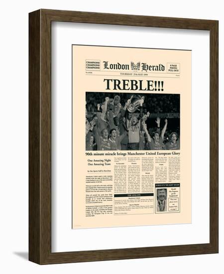 The Treble-The Vintage Collection-Framed Art Print