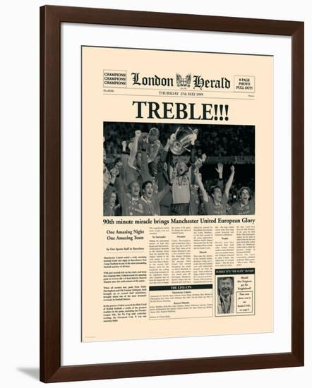 The Treble-The Vintage Collection-Framed Art Print