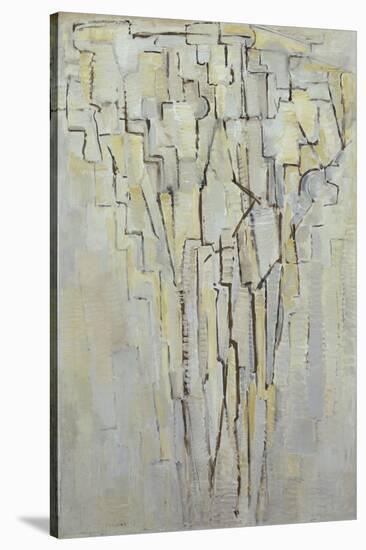 The Tree A-Piet Mondrian-Stretched Canvas