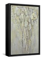 The Tree A-Piet Mondrian-Framed Stretched Canvas