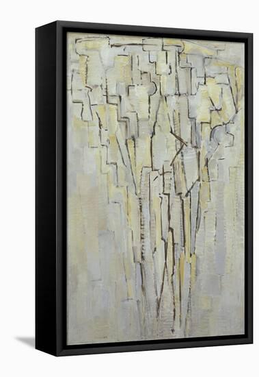 The Tree A-Piet Mondrian-Framed Stretched Canvas