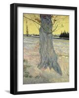 The Tree. Arles, September 1888-Vincent van Gogh-Framed Giclee Print