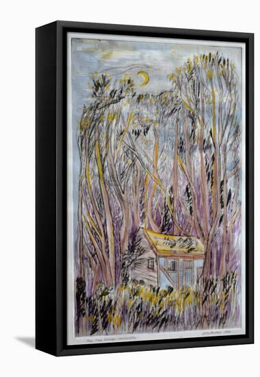 The Tree House-Brenda Brin Booker-Framed Stretched Canvas