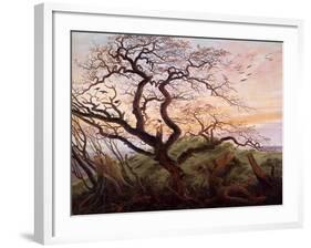 The Tree of Crows, 1822-Caspar David Friedrich-Framed Giclee Print