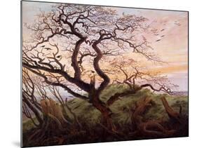 The Tree of Crows, 1822-Caspar David Friedrich-Mounted Giclee Print