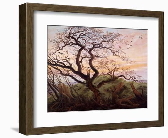 The Tree of Crows, 1822-Caspar David Friedrich-Framed Giclee Print