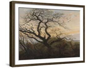 The Tree of Crows-Caspar David Friedrich-Framed Giclee Print