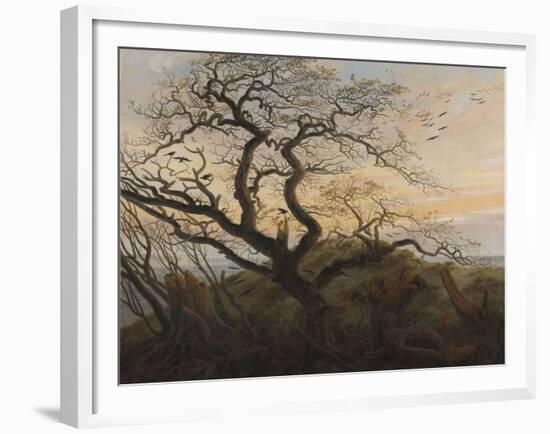 The Tree of Crows-Caspar David Friedrich-Framed Giclee Print