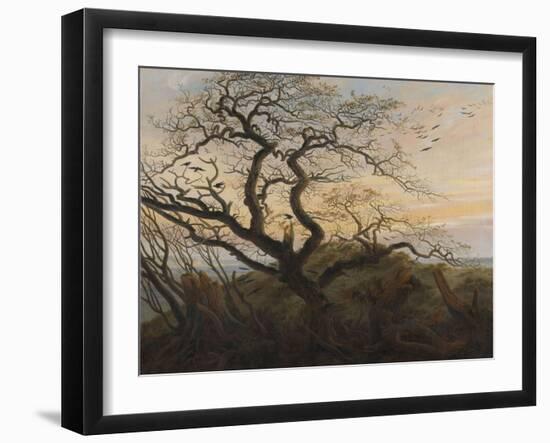 The Tree of Crows-Caspar David Friedrich-Framed Giclee Print