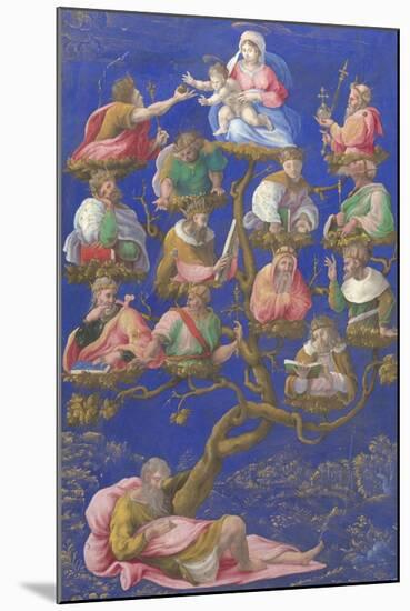 The Tree of Jesse, C.1535-Gerolamo Genga-Mounted Giclee Print