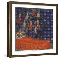 The Tree of Jesse (From the Bible Historiale by Guiart Des Moulin), 1400-1415-null-Framed Giclee Print