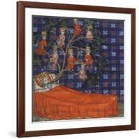 The Tree of Jesse (From the Bible Historiale by Guiart Des Moulin), 1400-1415-null-Framed Giclee Print