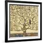 The Tree of Life II-Gustav Klimt-Framed Art Print