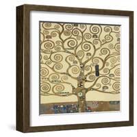 The Tree of Life II-Gustav Klimt-Framed Art Print