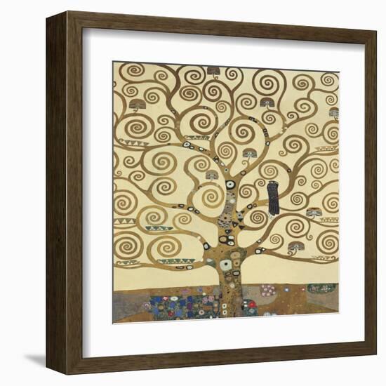 The Tree of Life II-Gustav Klimt-Framed Art Print