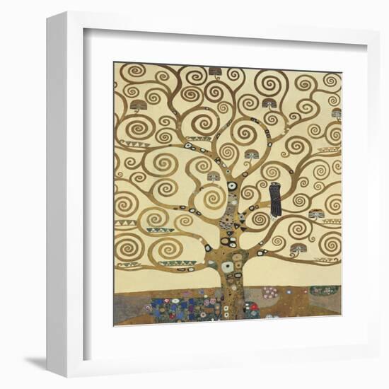 The Tree of Life II-Gustav Klimt-Framed Art Print