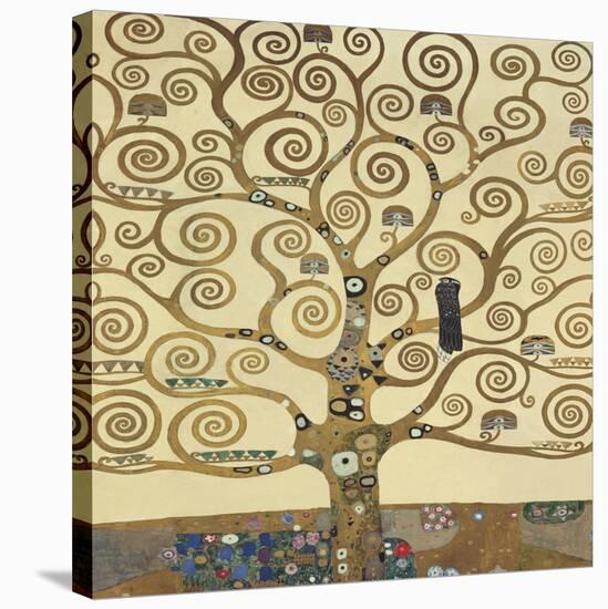 The Tree of Life II-Gustav Klimt-Stretched Canvas