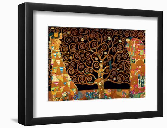 The Tree of Life (Interpretation)-Gustav Klimt-Framed Premium Giclee Print