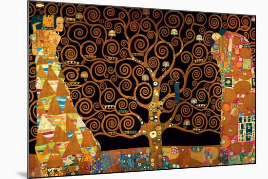 The Tree of Life (Interpretation)-Gustav Klimt-Mounted Premium Giclee Print