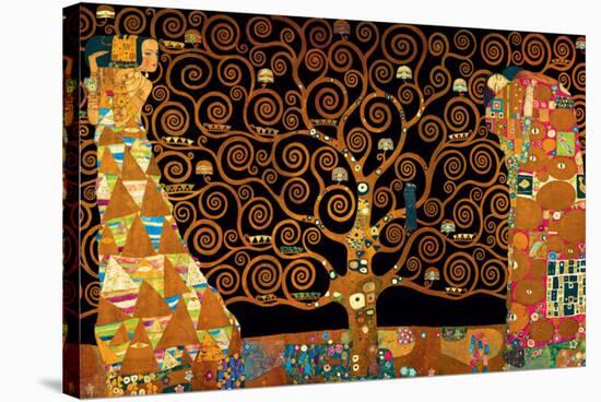 The Tree of Life (Interpretation)-Gustav Klimt-Stretched Canvas