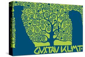 The Tree of Life (Kirie II)-Gustav Klimt-Stretched Canvas