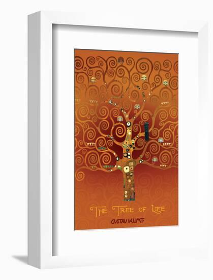 The Tree of Life Pastiche Brule-null-Framed Premium Giclee Print